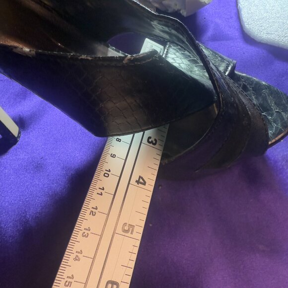 📌Joey O Mary Jane Stiletto  5.5"Heel Open Toe Slip-On Sandals w/ Platform 9.5 M - Picture 9 of 16